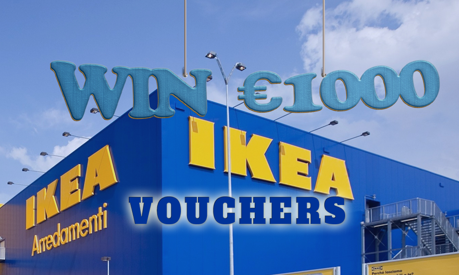 Win €1000 IKEA Vouchers