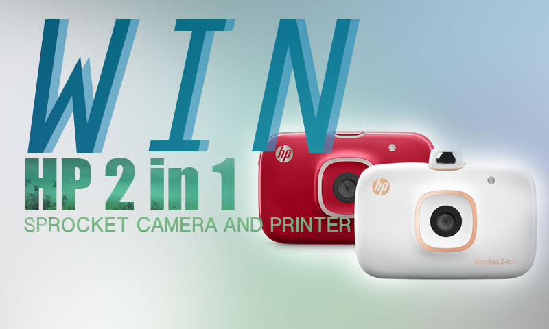 Win 2 in 1 Sprocket Camera and printer competition