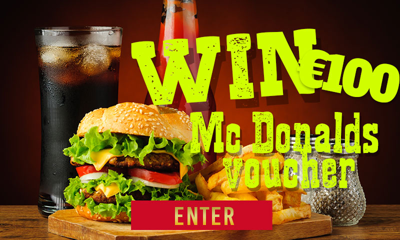 Win €100 McDonalds Voucher!