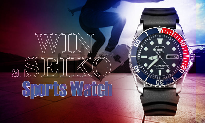 Win a Seiko Sports Watch