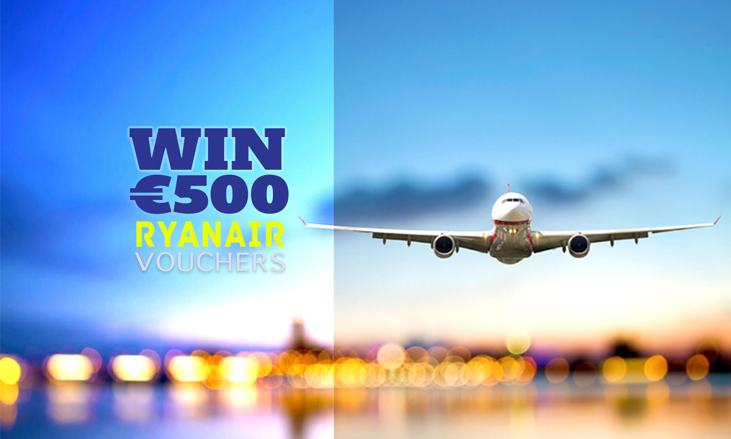 Win €500 Ryanair Voucher