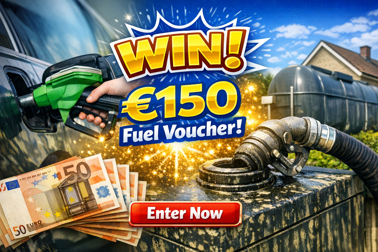 Win a €150 Fuel Voucher
